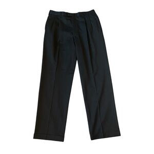 Brooks Brothers Madison Fit Wool Pleated Dark‎ Gray Men’s Dress Pants 36x32